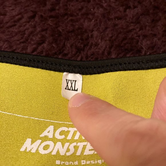 Active Monster Men Sauna Sweat Vest Slimming Body Sculpting Size XXL - Picture 3 of 4